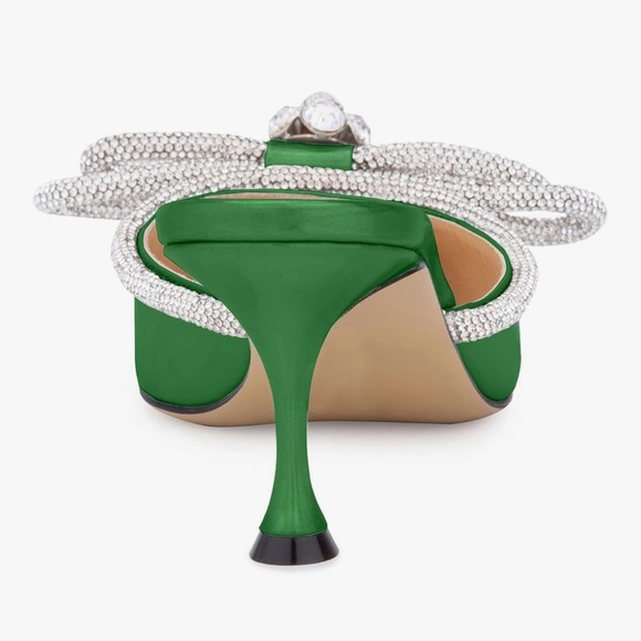 Green Rhinestone Heels - Picture 4 of 5